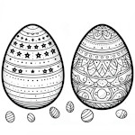 Easter Eggs and Stars 🐣⭐